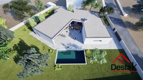 Moradia Isolada V4 em fase de construção