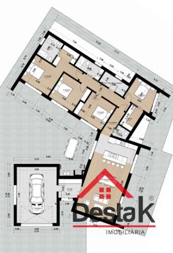 Moradia Isolada V4 em fase de construção