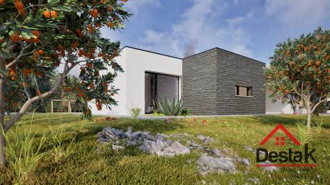 Moradia Isolada V4 em fase de construção