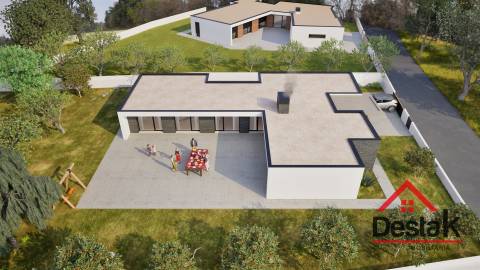 Moradia Isolada V4 em fase de construção