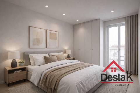 Apartamento T1 Moderno novo no Centro de Viseu