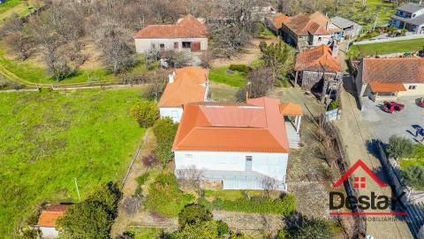 Quinta T6 com 10.500m² de terreno para venda no Sátão