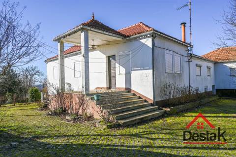 Quinta T6 com 10.500m² de terreno para venda no Sátão