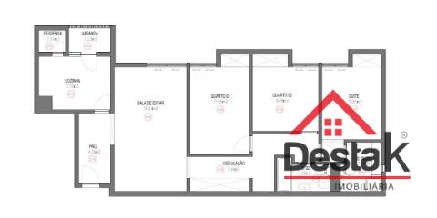 Apartamento T3 em Santo António dos Cavaleiros