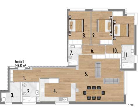 Apartamento T3 Venda em Silvares, Pias, Nogueira e Alvarenga,Lousada