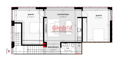 Apartamento T2+1 Venda em Repeses e São Salvador,Viseu