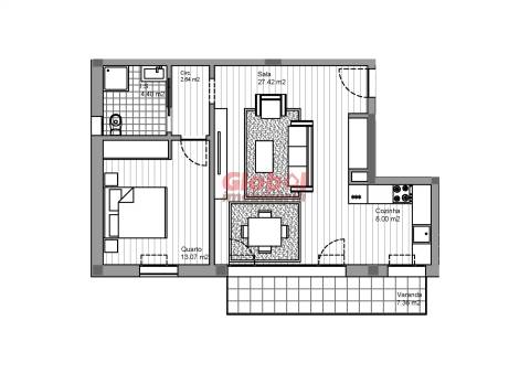 Apartamento T1 Venda em Currelos, Papízios e Sobral,Carregal do Sal