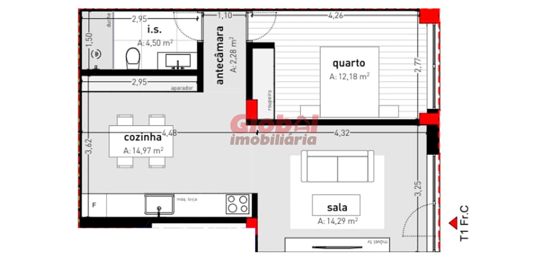 Apartamento T1 Venda em Repeses e São Salvador,Viseu