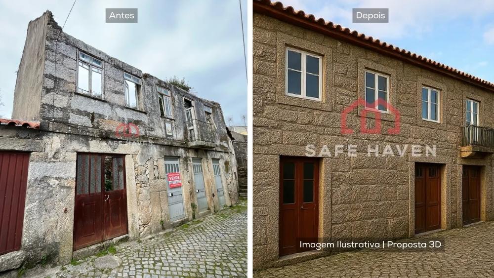 Moradia para Restaurar T2 Venda em Mangualde, Mesquitela e Cunha Alta,Mangualde