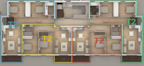 Apartamento T2 Venda em Mangualde, Mesquitela e Cunha Alta,Mangualde