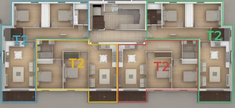 Apartamento T2 Venda em Mangualde, Mesquitela e Cunha Alta,Mangualde