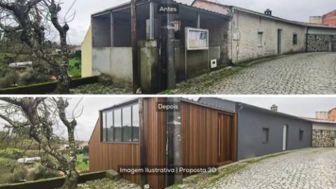 Moradia T2 Venda em Santiago de Cassurrães e Póvoa de Cervães,Mangualde