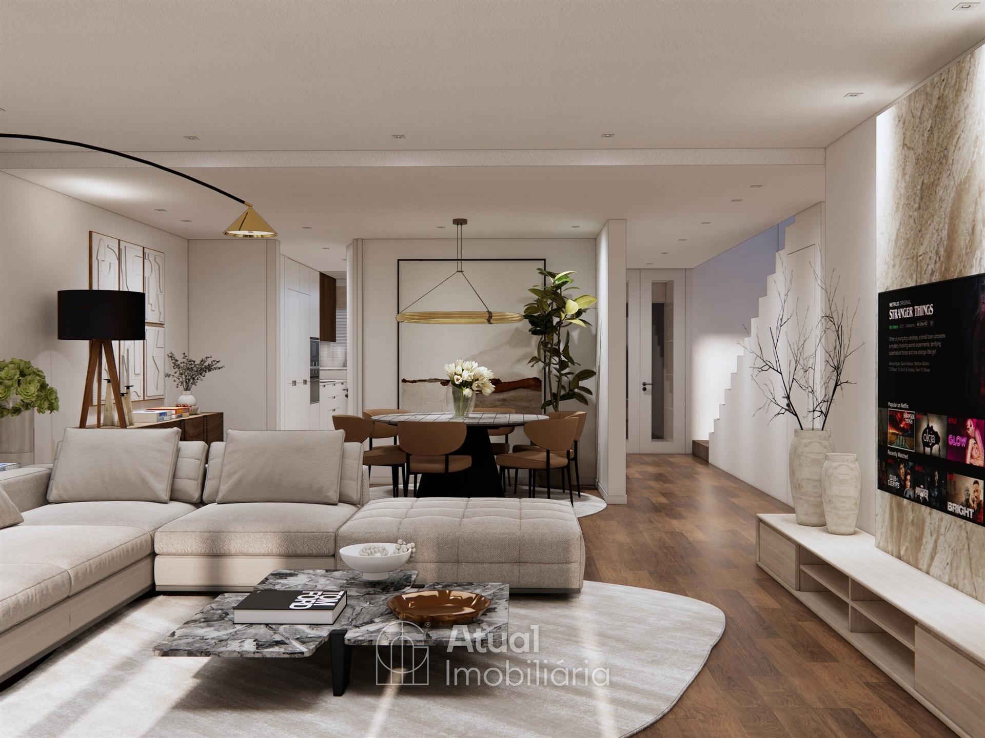 Moradia em Banda T3+1 Venda em Caldas de Vizela (São Miguel e São João),Vizela