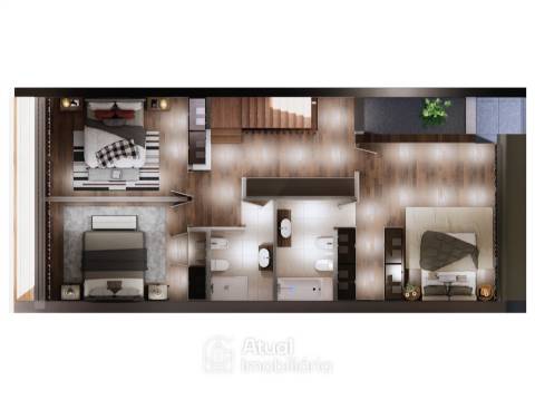 Moradia em Banda T3+1 Venda em Caldas de Vizela (São Miguel e São João),Vizela