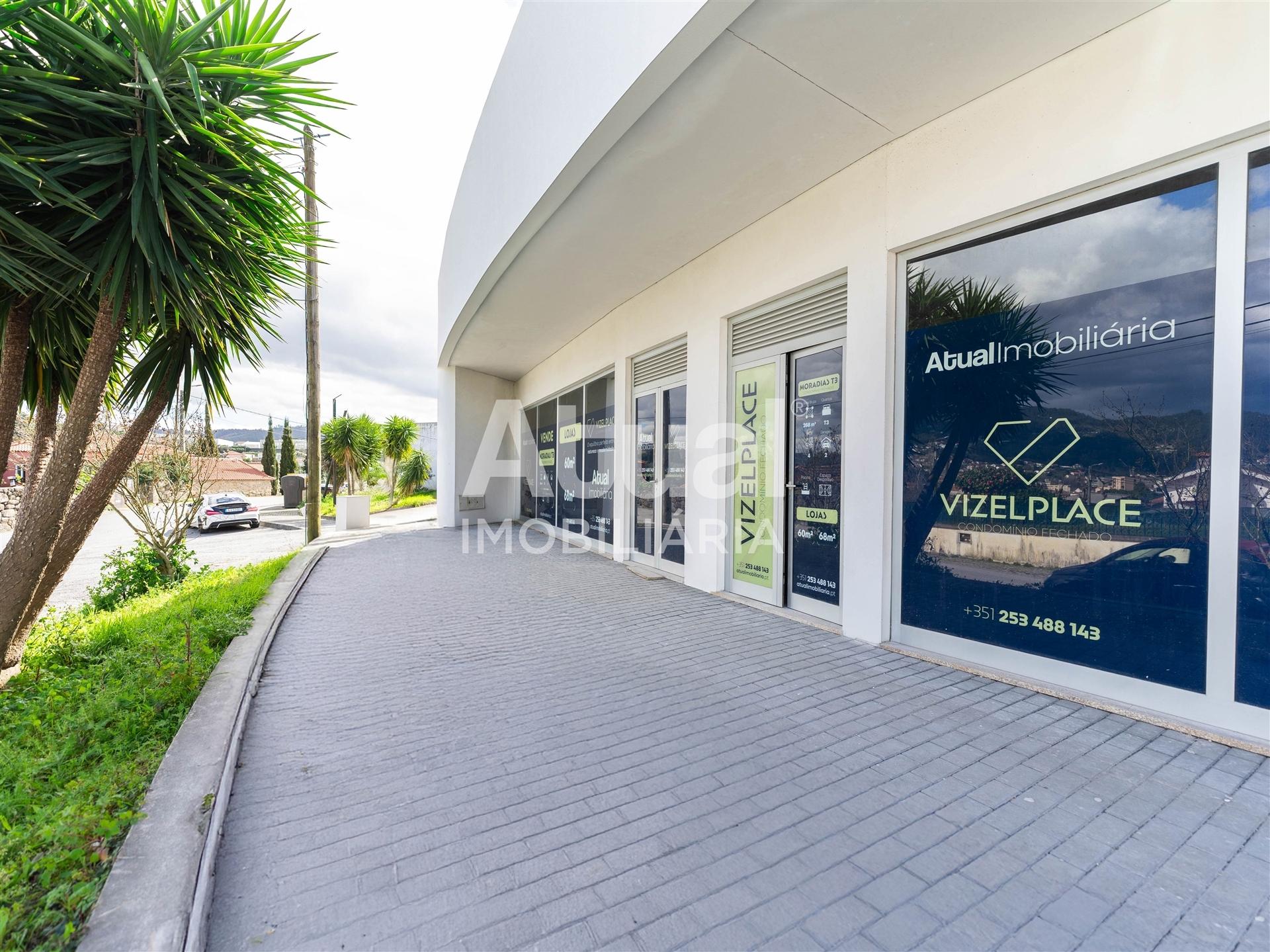 Loja  Arrendamento em Caldas de Vizela (São Miguel e São João),Vizela