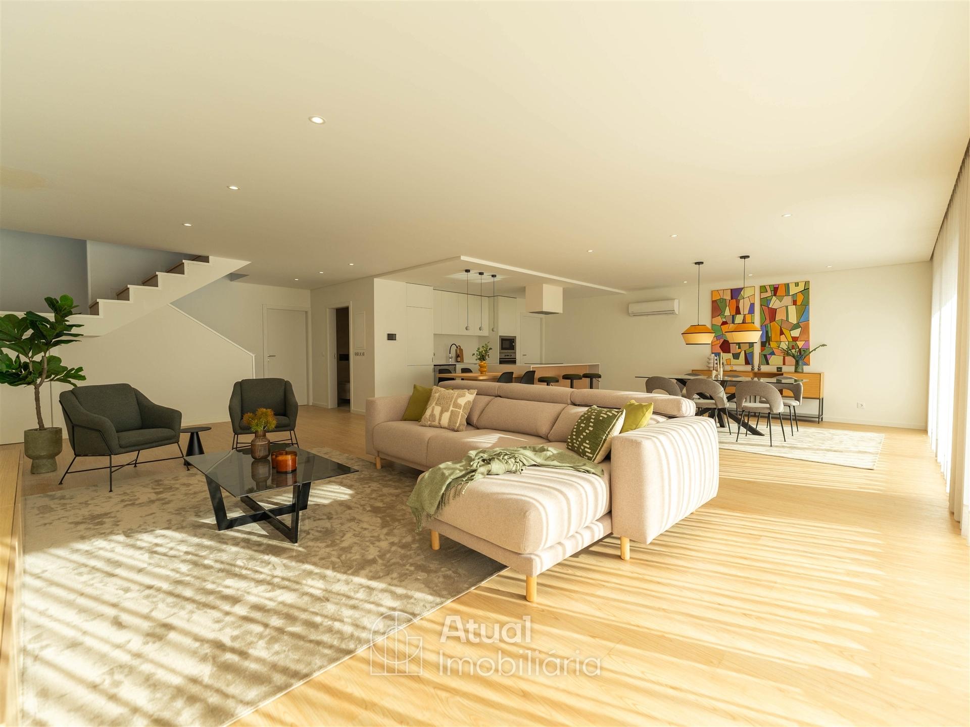 Moradia em Banda T3 Venda em Caldas de Vizela (São Miguel e São João),Vizela