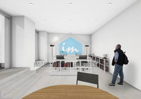 Edifício com projeto para 9 fogos (3 lojas comercias + 6 apartamentos), no centro de Mirandela