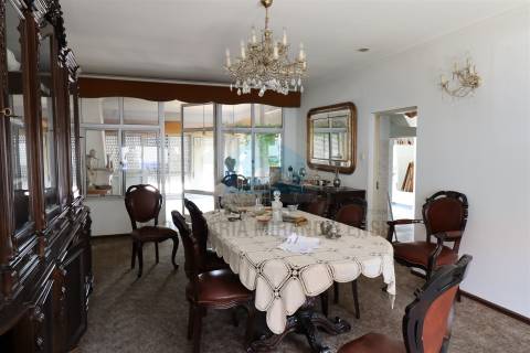 Moradia V4 para venda em Vila Flor com loja comercial no r/c