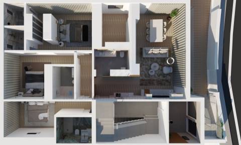 Moradia bi-familiar para venda com piscina em Mirandela