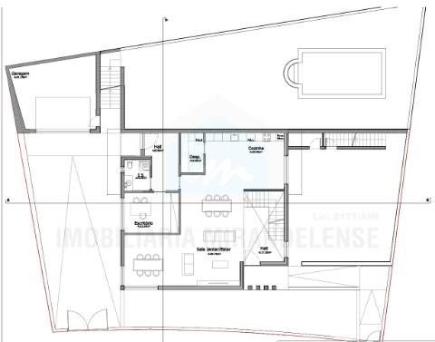 Moradia moderna com piscina exterior em Mirandela
