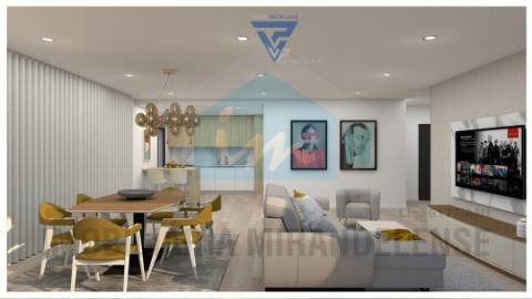 Apartamento T3+1 Duplex novo com terraço à venda na cidade de Mirandela