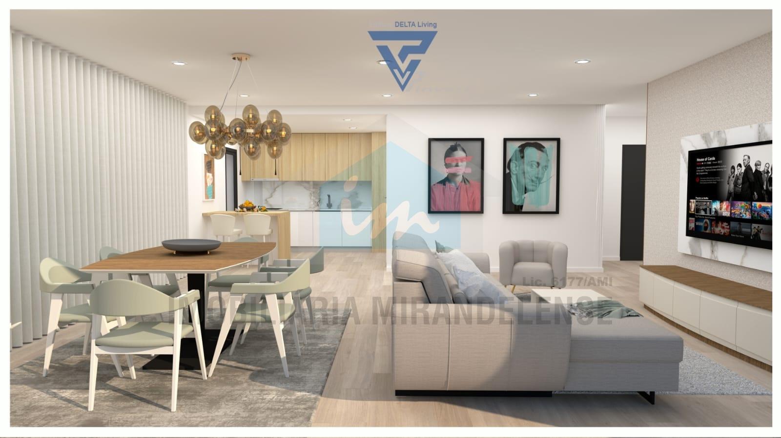 Apartamento T3+1 Duplex novo com terraço à venda na cidade de Mirandela