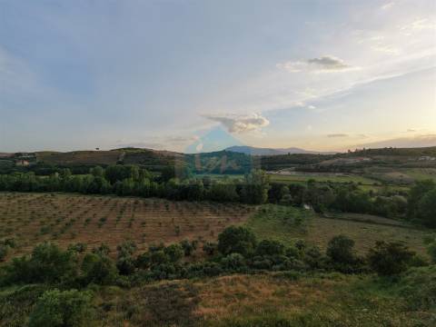 Terreno para Construção de uma Moradia de 4 Frentes com Vista para o Rio Rabaçal em Chelas-Mirandela