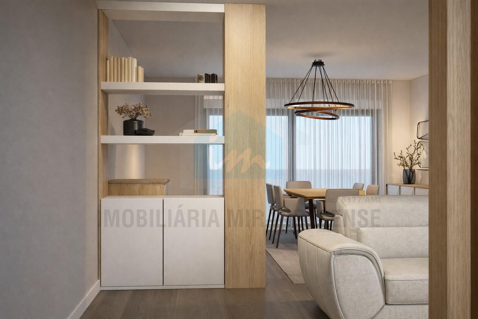 Apartamento T1 Novo em Mirandela com Piso Radiante