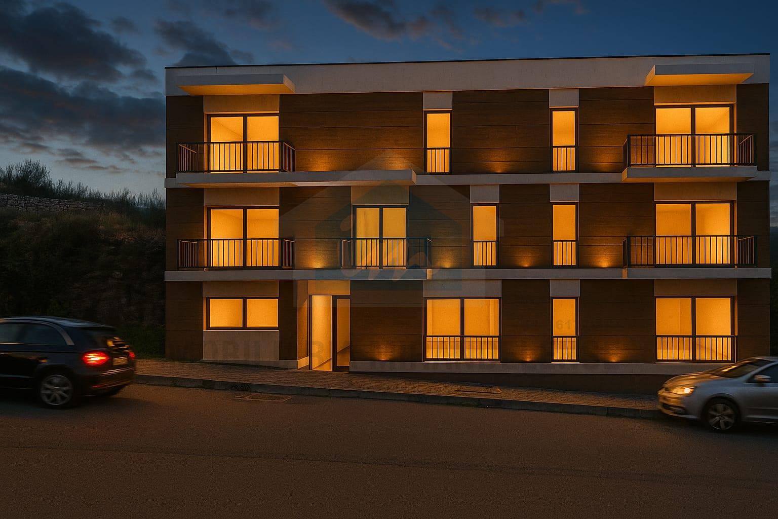 Apartamento T1 Novo em Mirandela com Piso Radiante