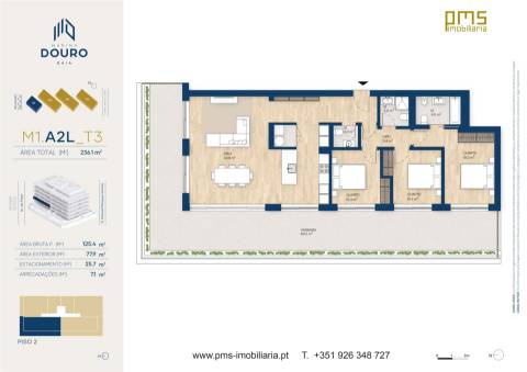 T3 Junto à Marina da Afurada