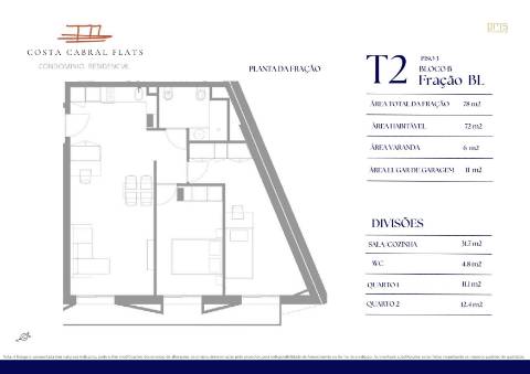 T2 Costa Cabral - Porto