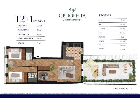 T2+1 Cedofeita - Porto