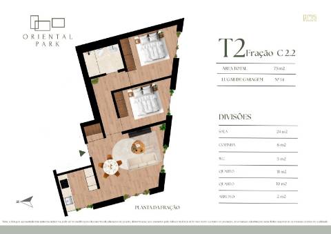 Apartamento T2 Venda em Campanhã,Porto