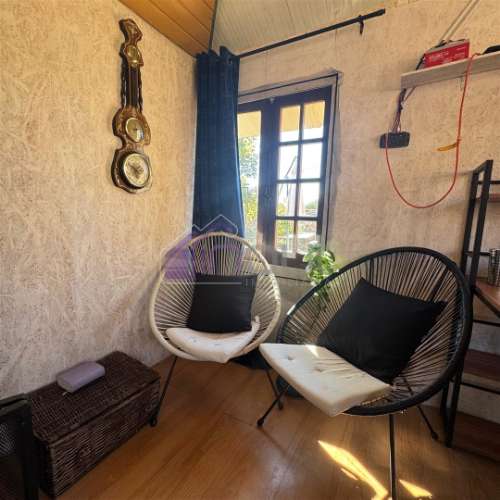 Chalé T2 com Terreno Urbano de 256m² – Refúgio de Tranquilidade Perto de Sarzedas