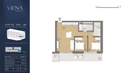 Apartamento T2 Venda em Campanhã,Porto