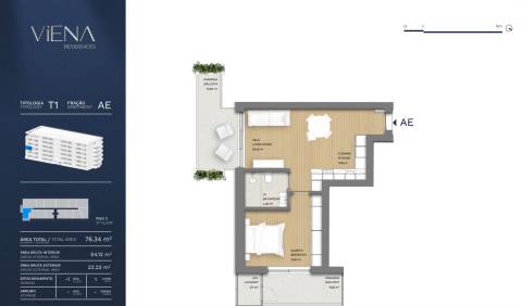 Apartamento T1 Venda em Campanhã,Porto