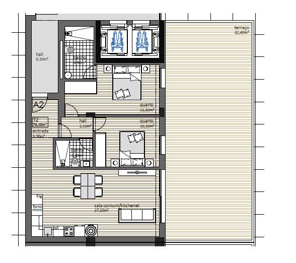 Apartamento T2 Venda em Paranhos,Porto