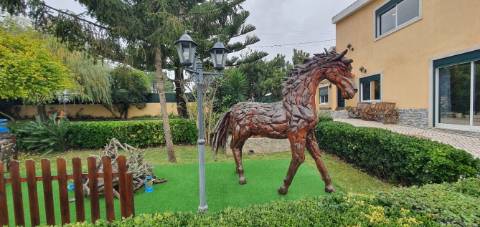 Quinta com piscina aquecida, Lareira,  sauna, jacuzzi e ginásio na Terrugem em Sintra