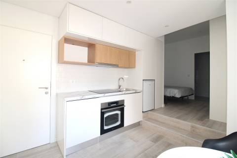 Apartamento T0 na zona da Baixa