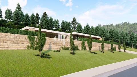 Terreno para construção de moradia térrea junto ao centro da Póvoa de Lanhoso