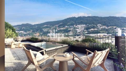 T2 com com varanda em Guimarães