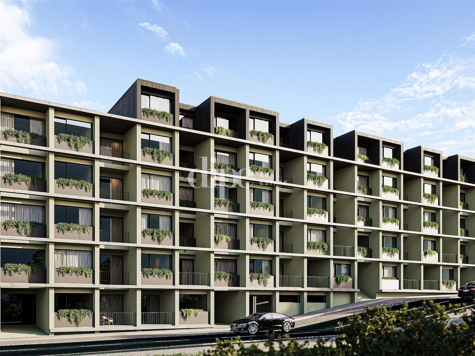 Apartamento T2 novo inserido no condomínio privado em Guimarães