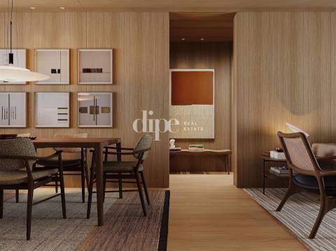 Apartamento T1 novo inserido no condomínio privado em Guimarães