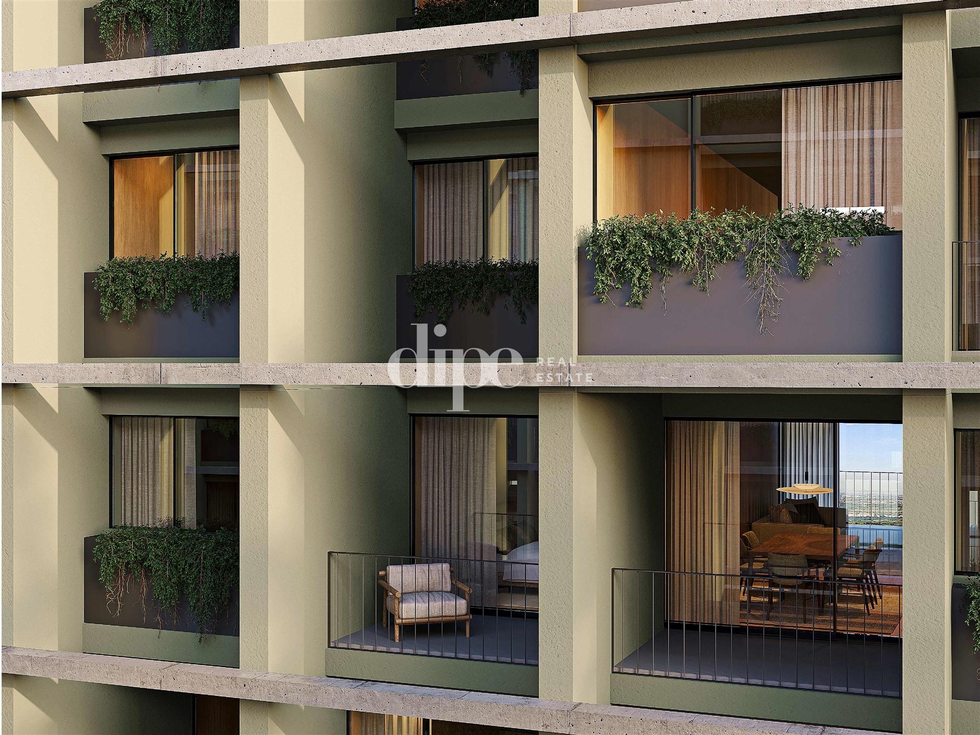 Apartamento T1 novo inserido no condomínio privado em Guimarães