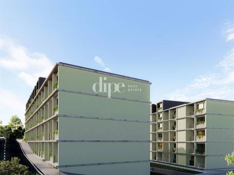 Apartamento T2 novo inserido no condomínio privado em Guimarães