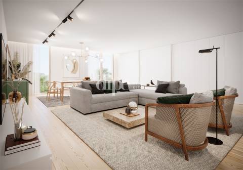 Apartamento T4 Duplex Recuado em fase final construção no centro da cidade do Porto