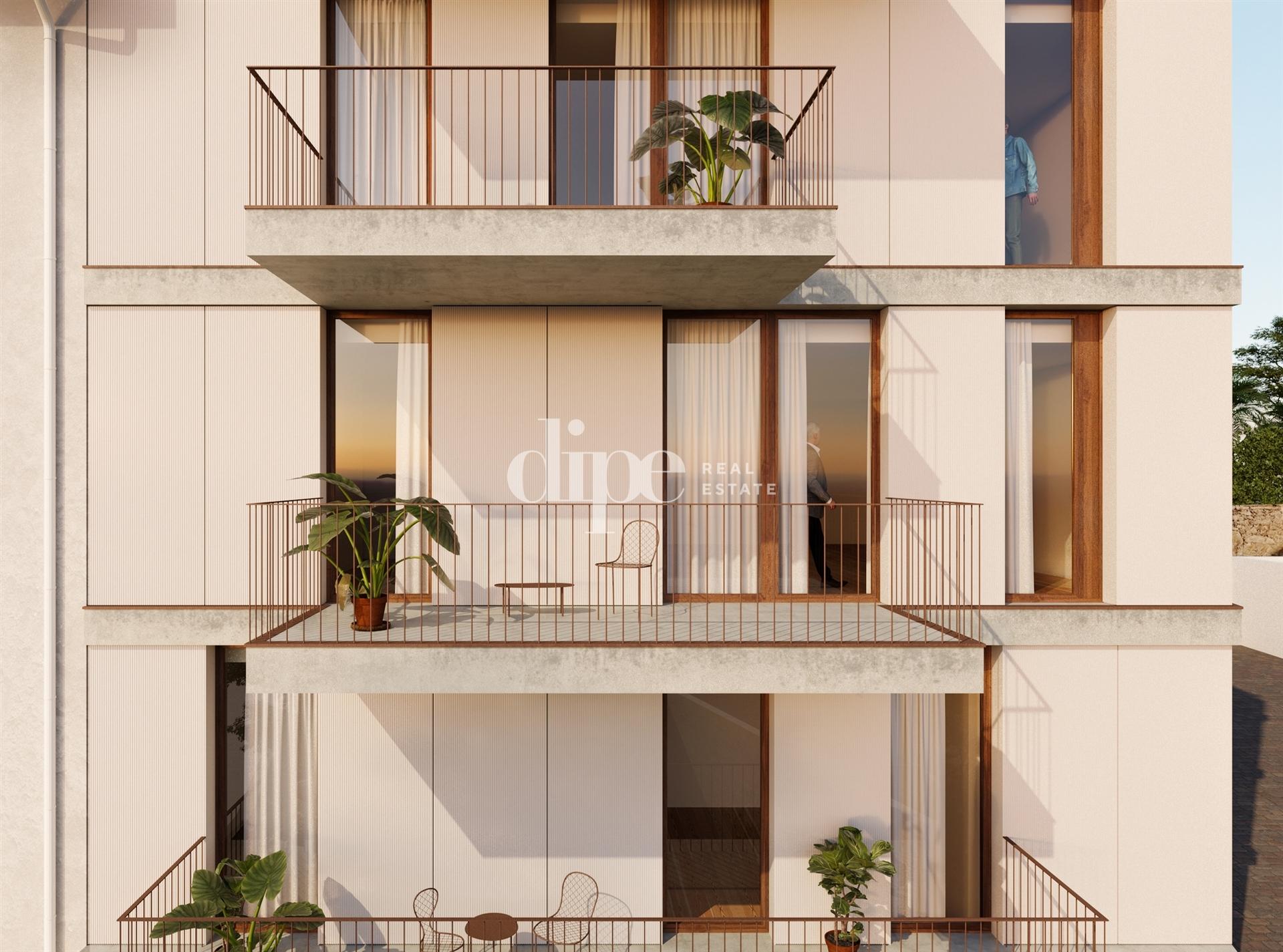 Apartamento T3 em fase final de construção no centro do Porto