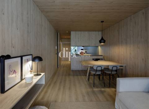 Apartamento T1, novo e pronto a habitar, junto da Universidade do Minho em Guimarães