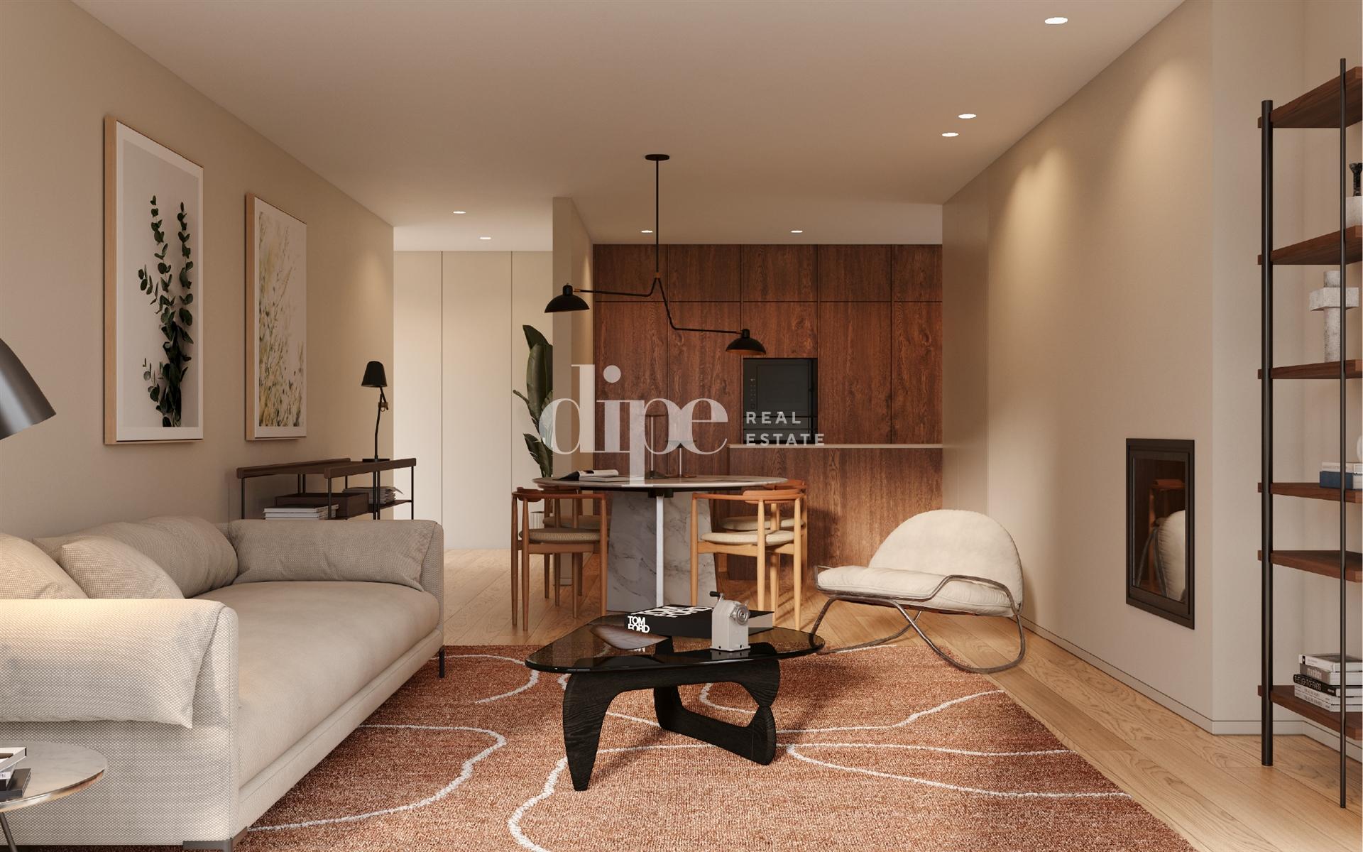 Apartamento T3 inserido no novo empreendimento na Av. D. João IV