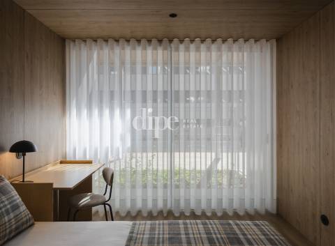 Apartamento T0, novo e pronto a habitar, junto da Universidade do Minho em Guimarães
